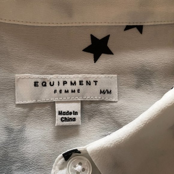 EQUIPMENT - Silk Signature Blouse - Picture 8 of 9